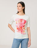 Top with mid-length sleeves