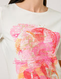 Top with mid-length sleeves