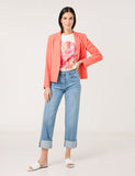 Top with mid-length sleeves