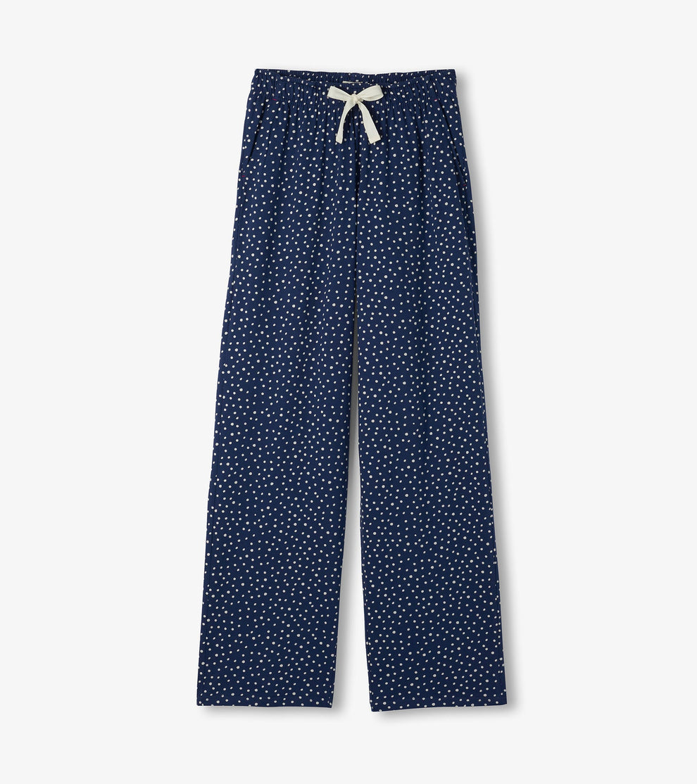 Women's Polka Dots Cotton Pajama Set