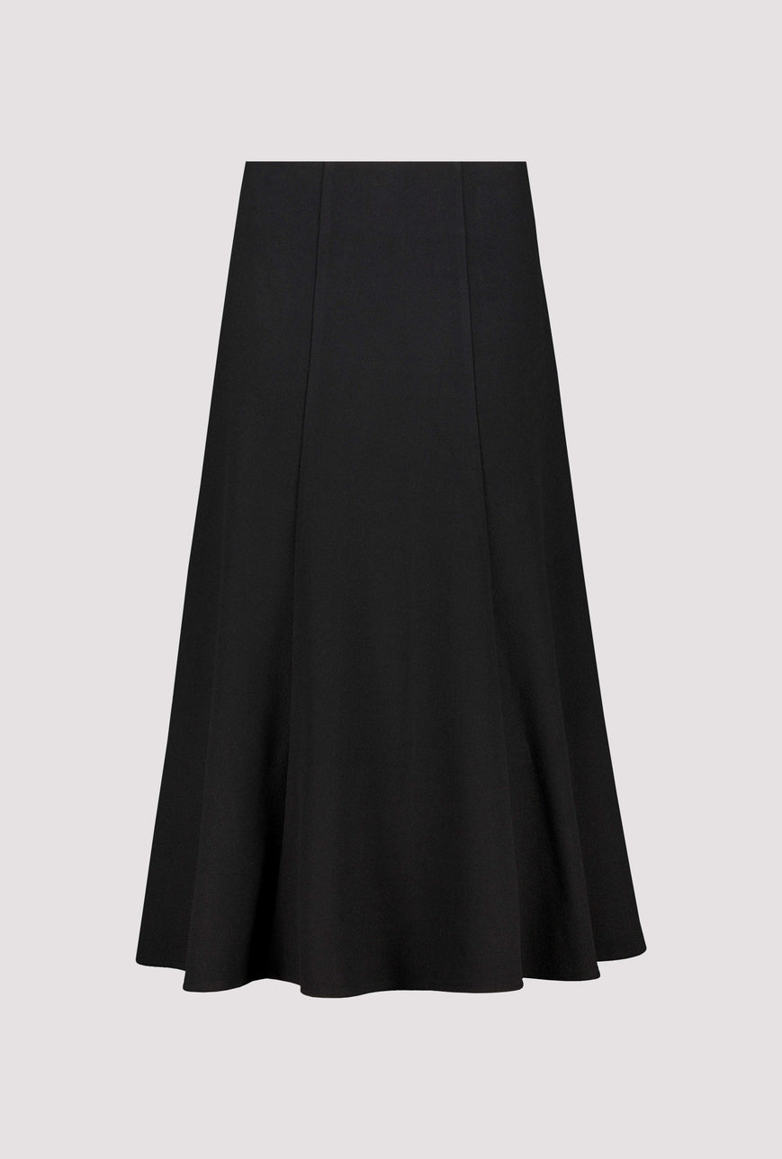 Long black Classic Skirt
