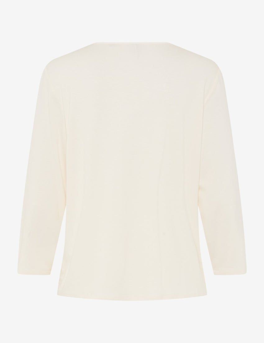 V-neck viscose blouse