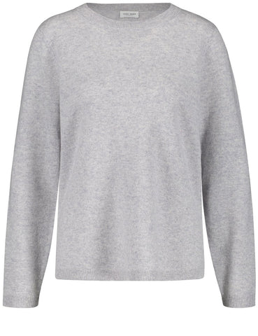 Grey Cashmere Pullover