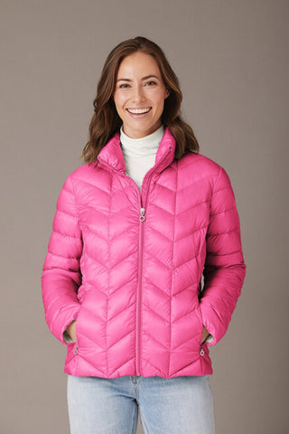 Junge Pink light Down coat