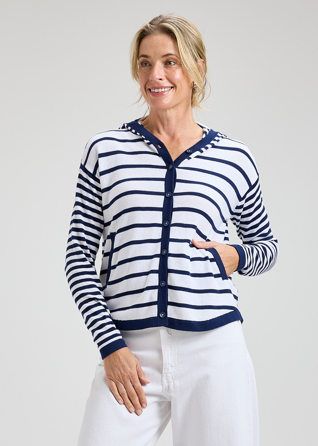 Stripe hoodie