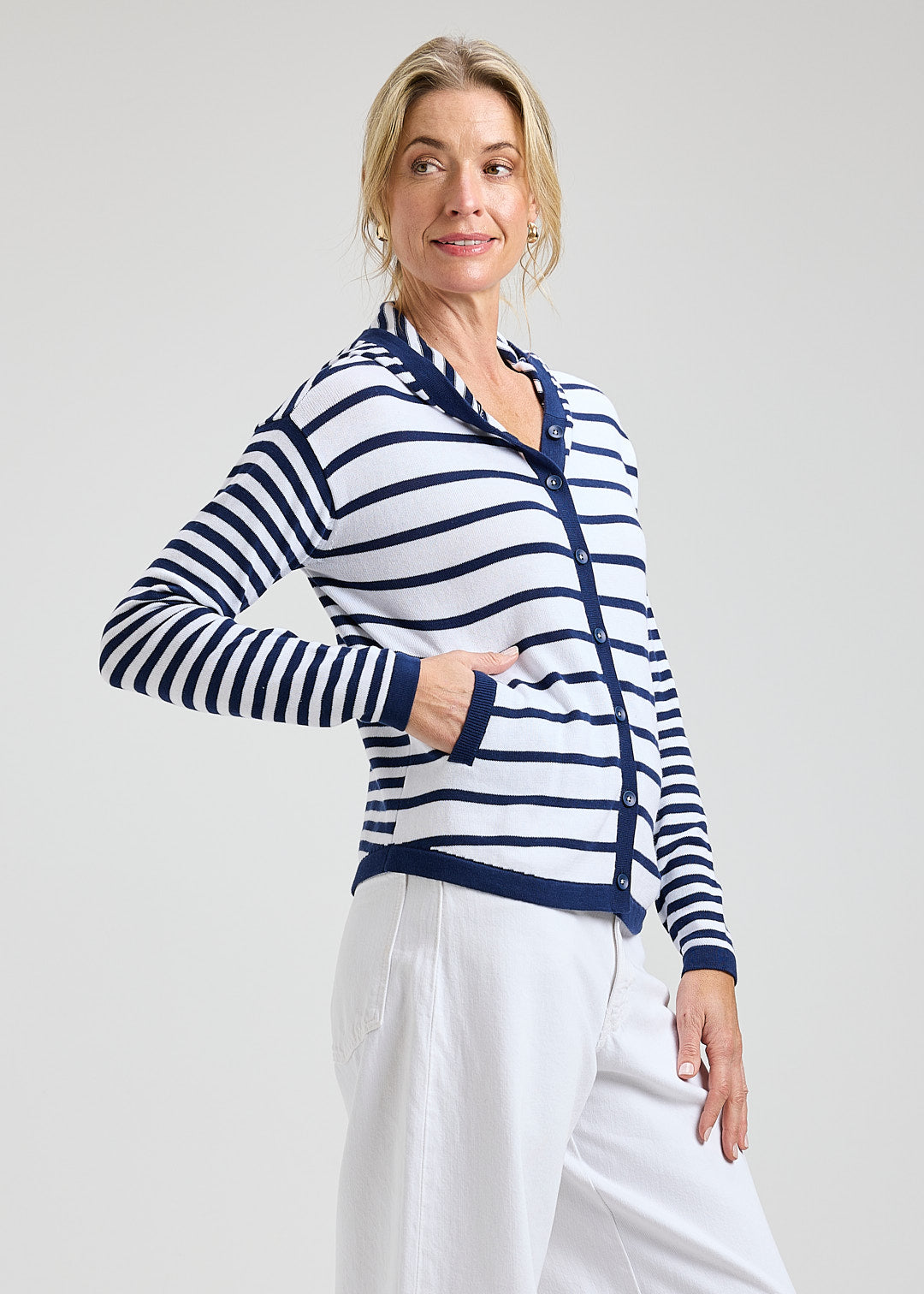 Stripe hoodie