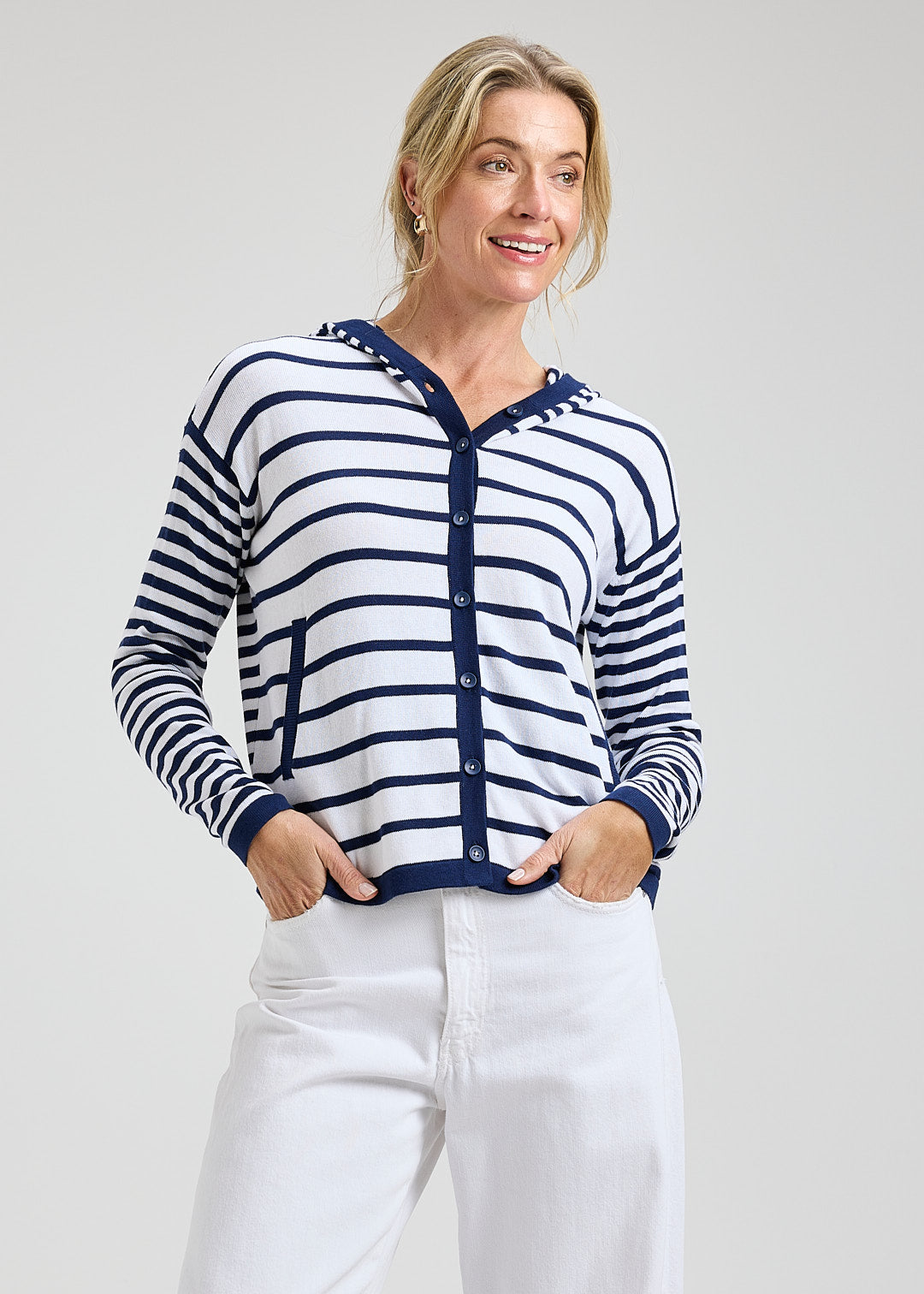Stripe hoodie