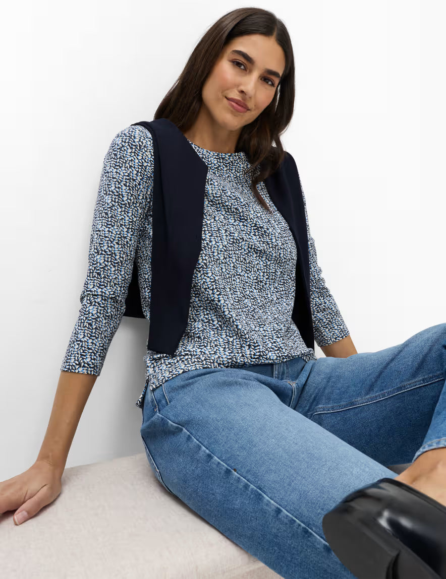T-SHIRT IN A COTTON BLEND