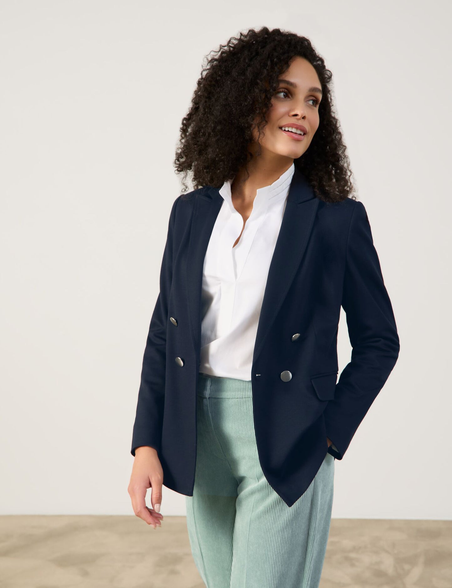 Elegant Navy Blazer