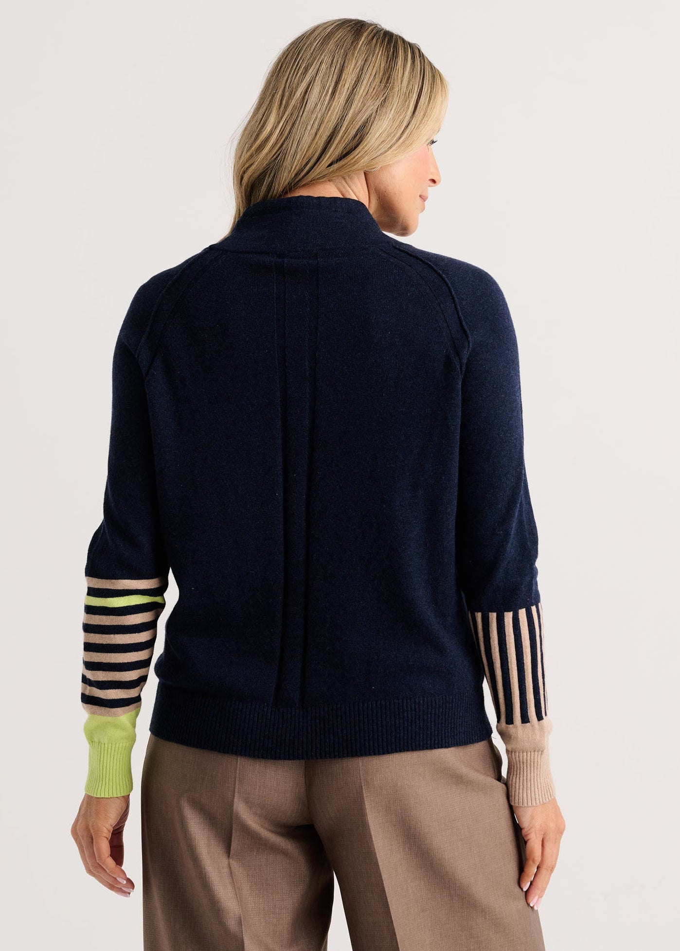 Navy Sweater with pockets