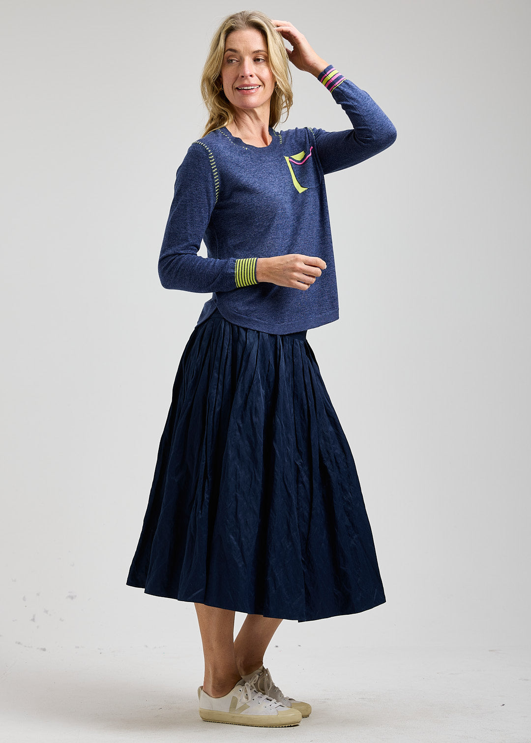 Denim Soft pullover. Best seller