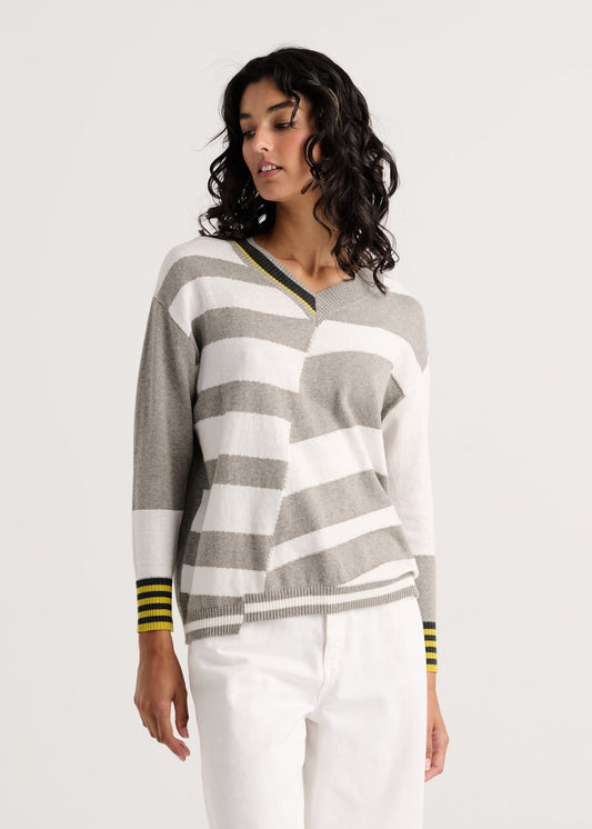 V neck sweater
