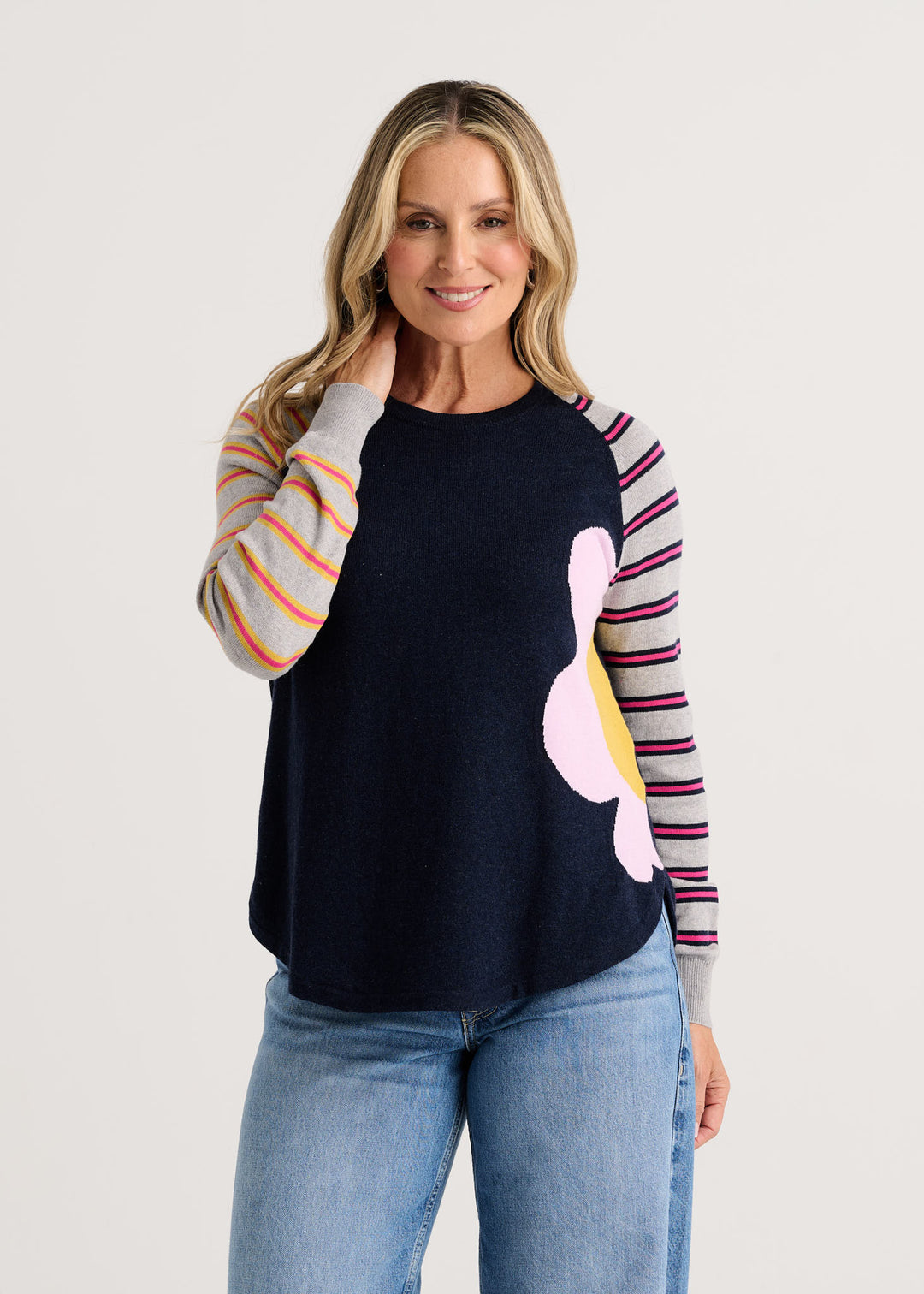 Navy pullover