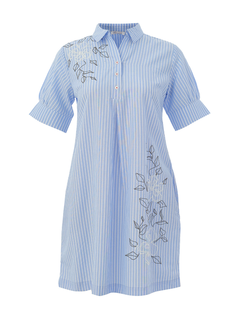 Summer Stripes Shirt Dress