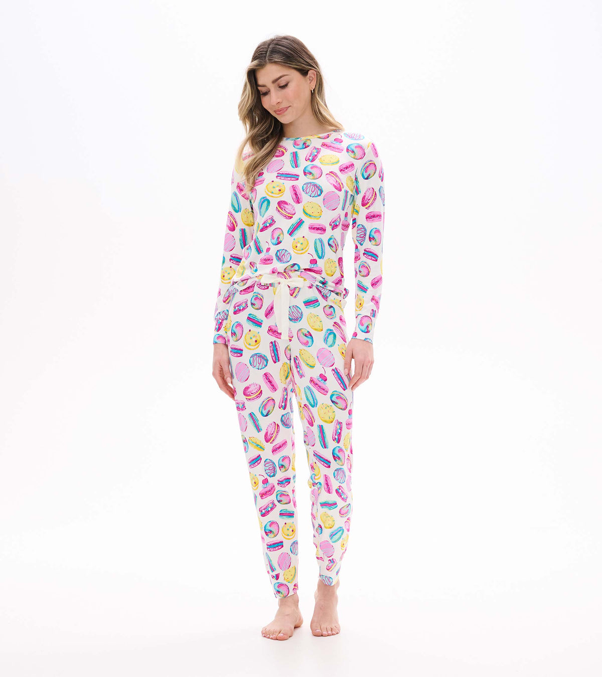 Macaron Bamboo Pajama Set