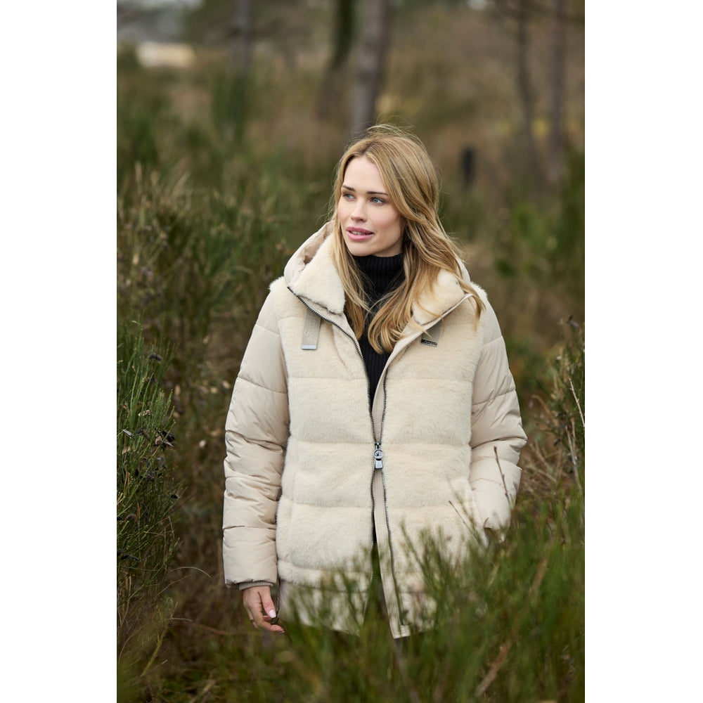 Sorona®-lined coat