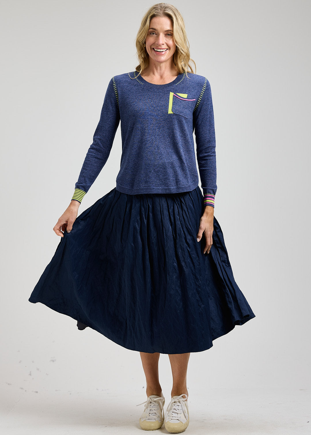 Denim Soft pullover. Best seller