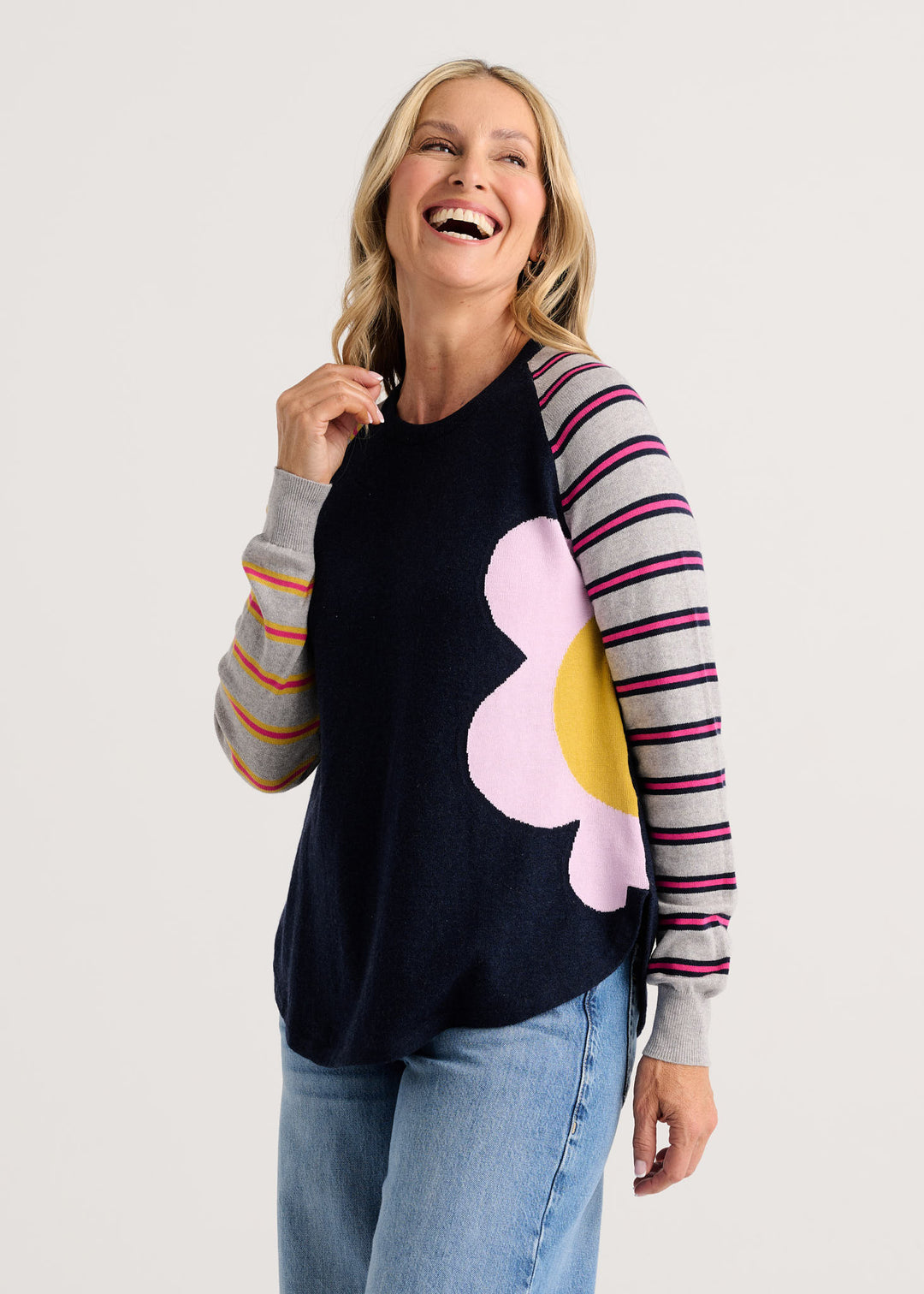 Navy pullover