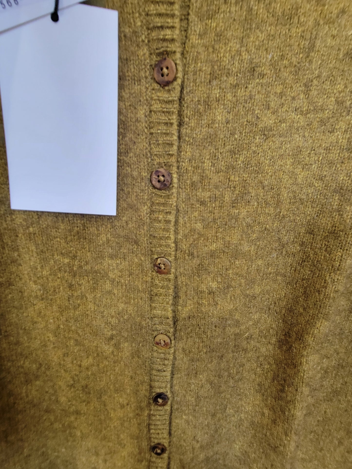 Mustard Yak cardigan