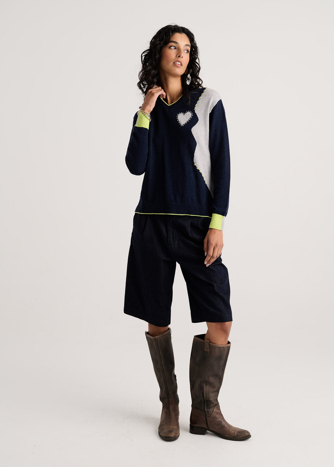 Navy Pullover