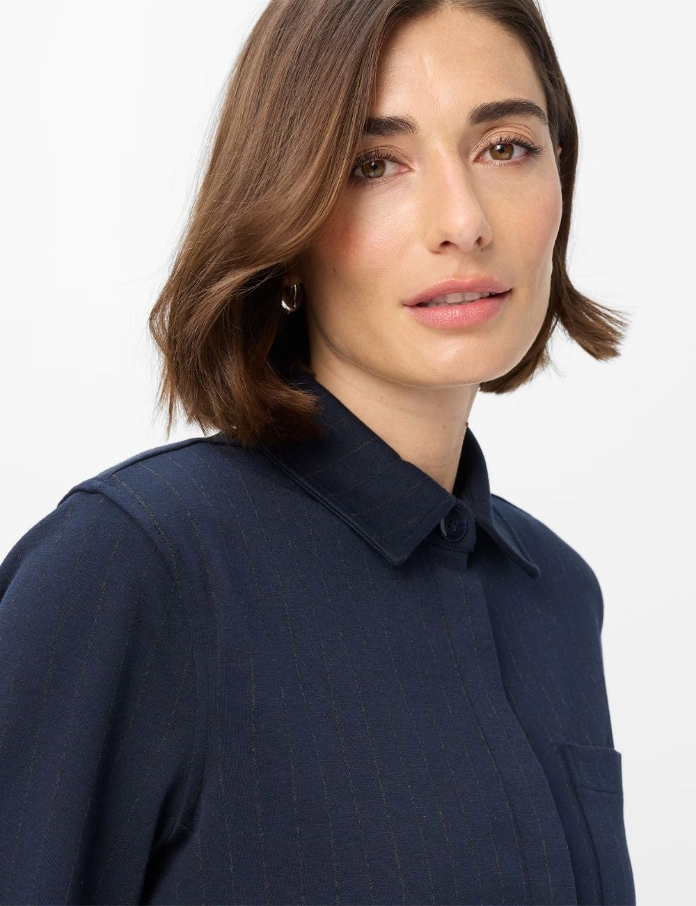 Navy Bette Blouse