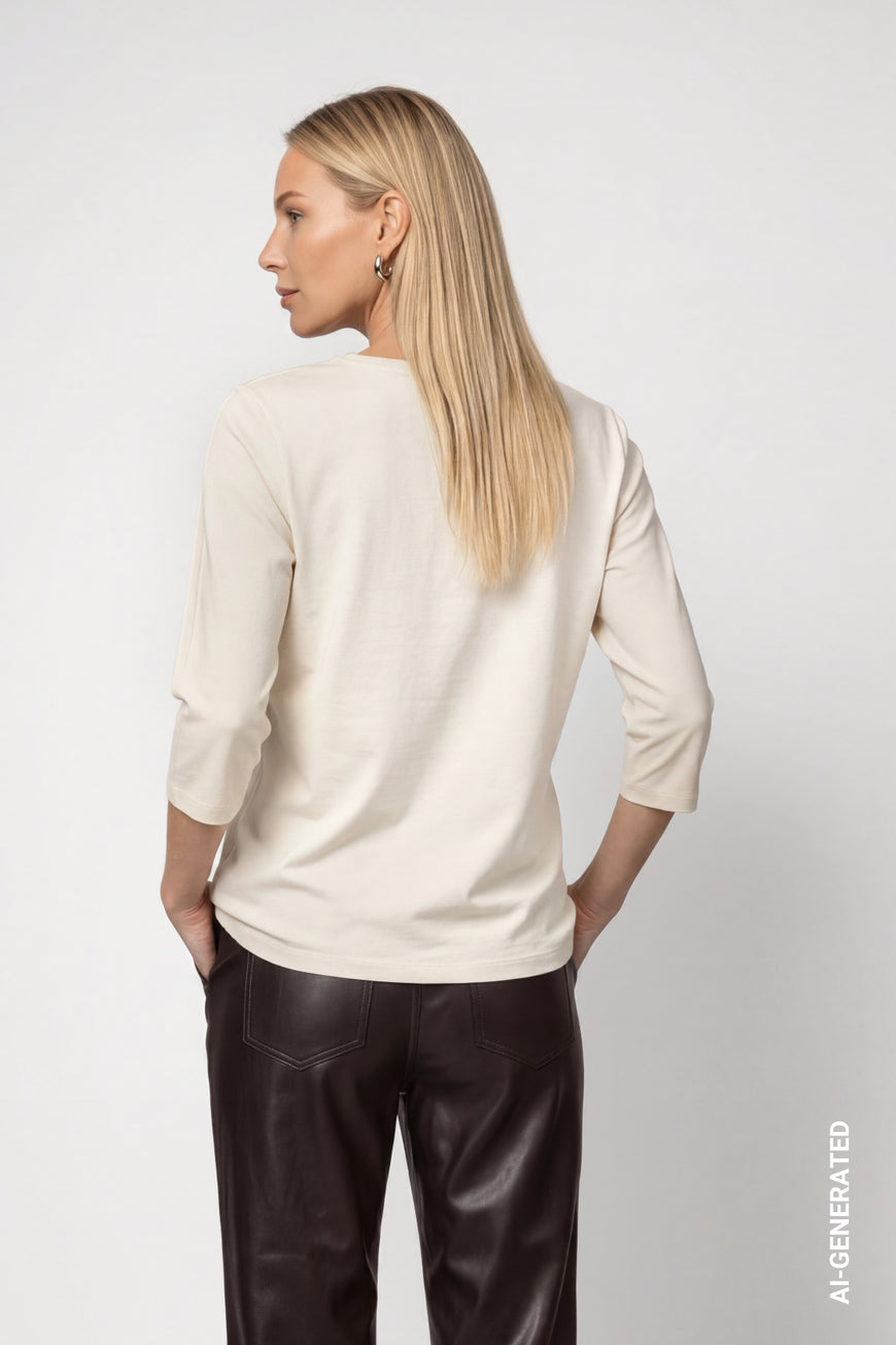 Antique white Top