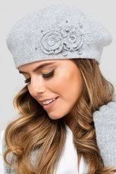 ELEGANT BERET "BARCELONA" - Grey